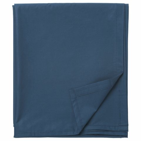 Простыня IKEA ULLVIDE (УЛЛЬВИДЕ), Темно-синий, 240x260 см