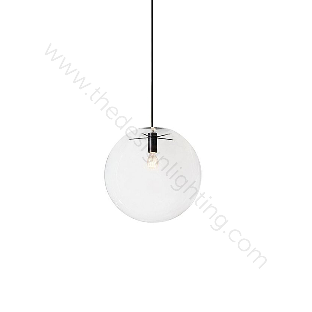 Pendant design lamp SELENE by ClassiCon D25 (Black)