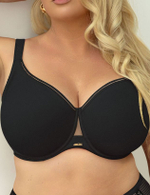 Бюстгальтер Kris Line Cotton Flower Black Soft Pro Comfort (молоко)