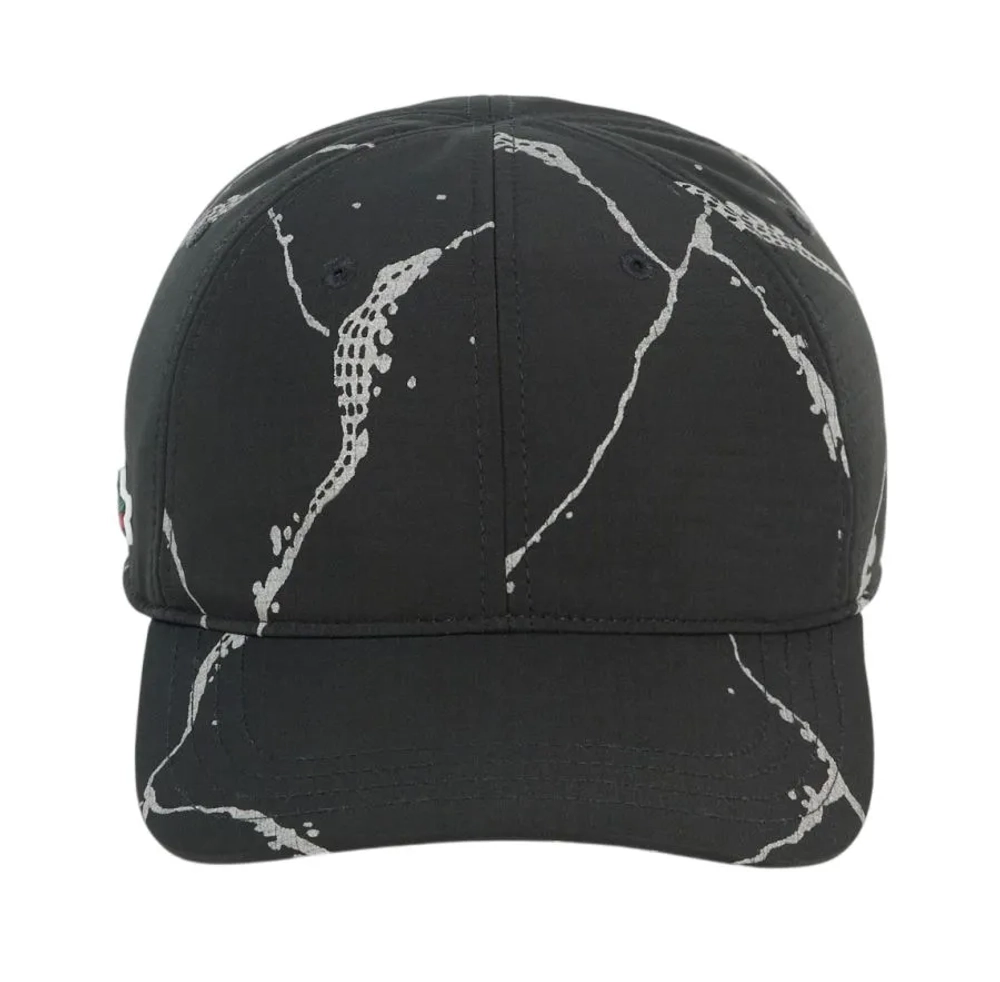 Теннисная кепка Lacoste Reflective Print Tennis - black