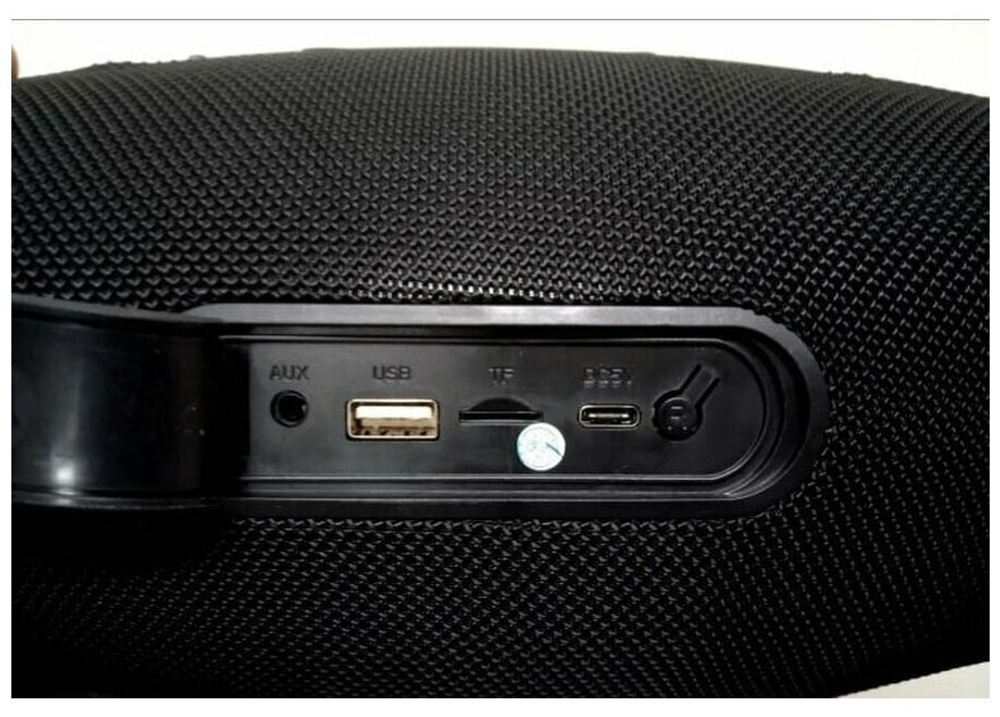 Портативная беспроводная Bluetooth колонка HOPESTAR H51/портативная акустика /блютуз колонка 55Вт (Черный)