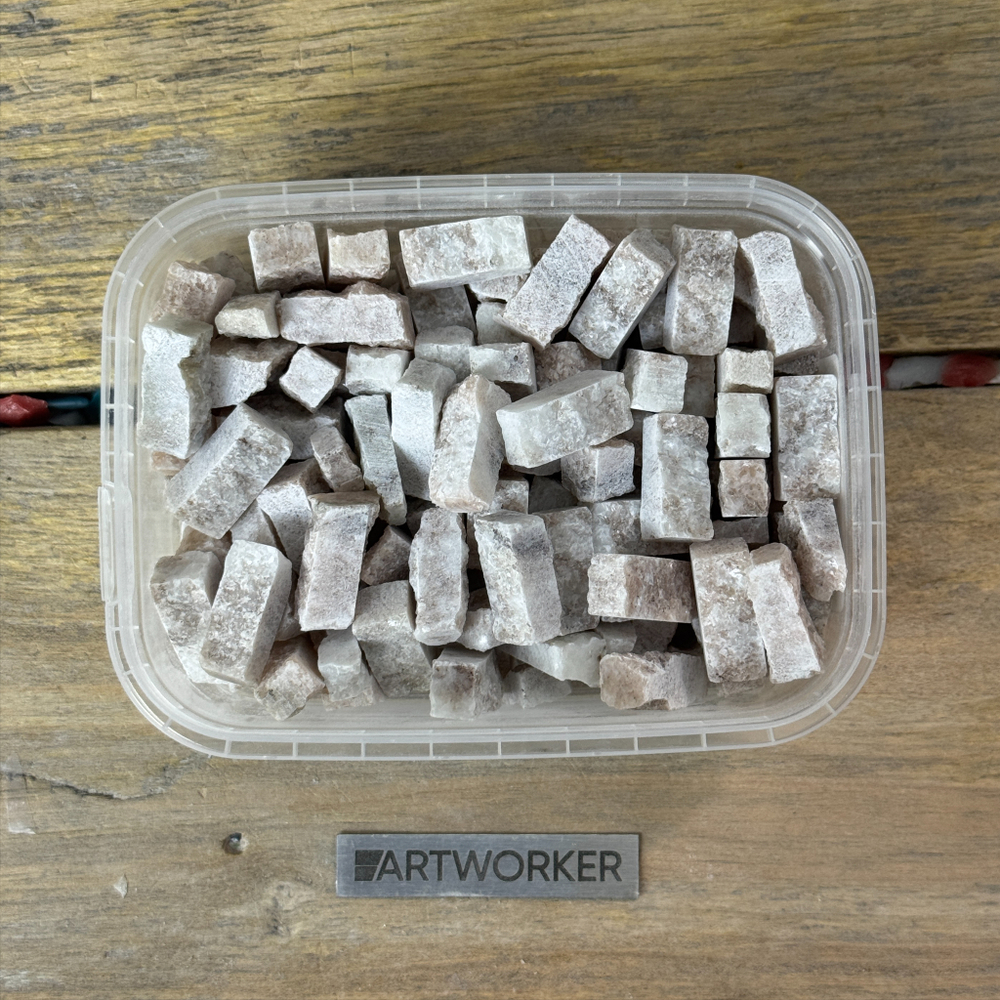 Колотый натуральный камень розово-коричневых оттенков Chocorosa, 350 гр по лучшей цене