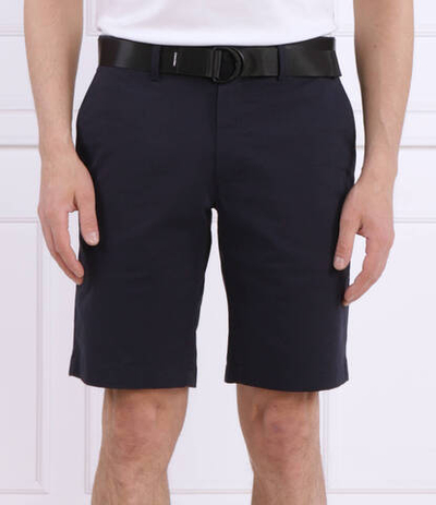 Шорты + пояс MODERN TWILL Calvin Klein - темно-синий(K10K111788)