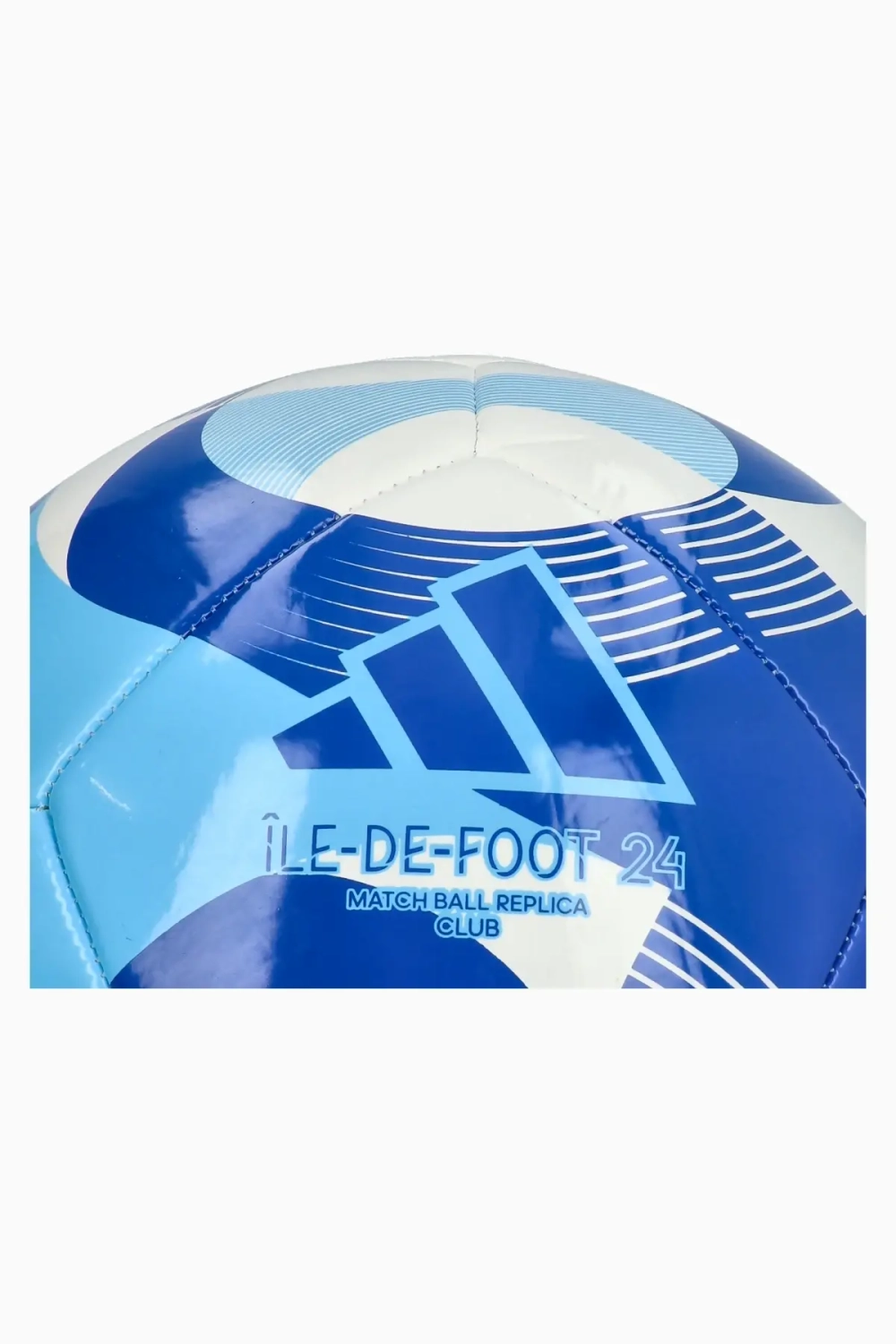 Футбольный мяч adidas Île-De-Foot 24 Club размер 5 - синий