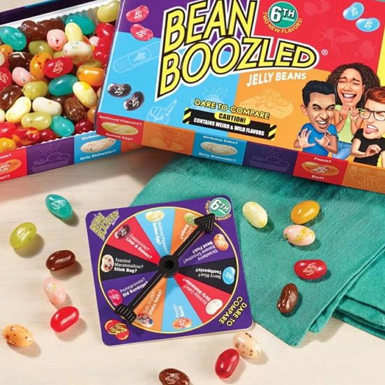 Конфеты Jelly Belly Bean Boozled Бин Бузлд с Рулеткой 6-ая версия 100г (Таиланд)