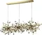 Подвесной светильник Garden GARDEN SP3х3 L1200 GOLD Crystal Lux