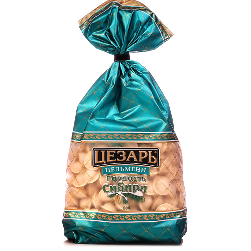 Пельмени Цезарь Гордость Сибири, 800г