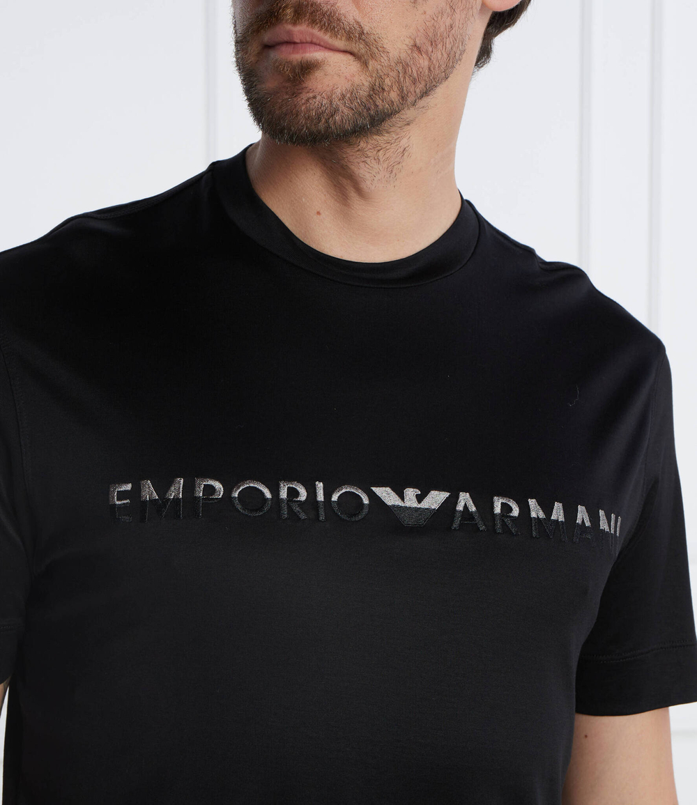 Футболка Emporio Armani - черный(6R1TDJ 1JUVZ)