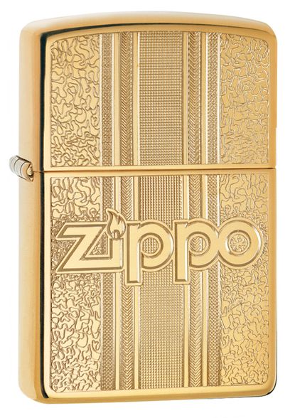 Цена наЗажигалка ZIPPO Classic с покрытием High Polish Brass, латунь/сталь, золот., 36x12x56 мм