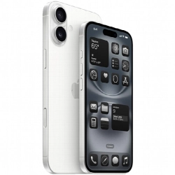 Смартфон Apple iPhone 16 Plus 256GB White (1Sim+eSim)