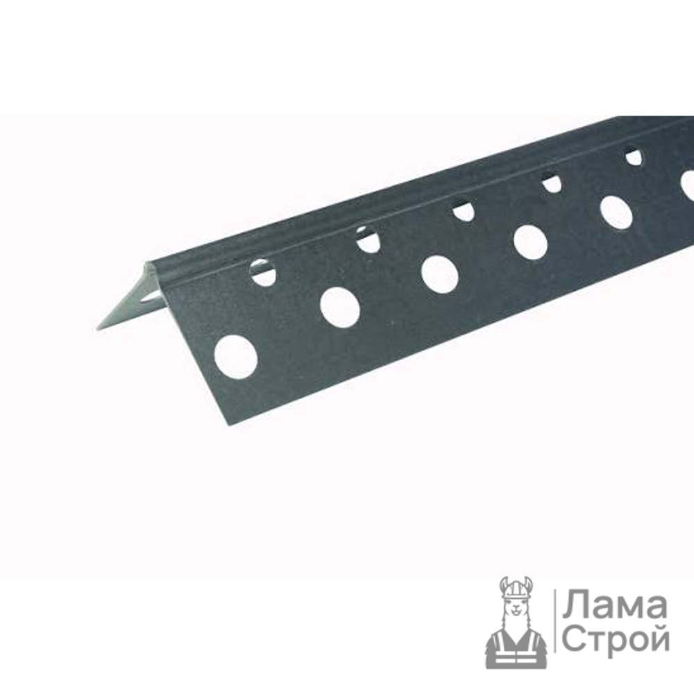 Угол оцинкованный перфорированный 25 × 25 × 3000 мм KNAUF