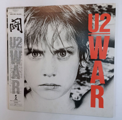 Винтажная виниловая пластинка LP U2 War (Japan 1983)
