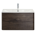 Мебель для ванной комнаты подвесная BelBagno ACQUA-1000-2C-SO-RNG 100 см Rovere Nature Grigio