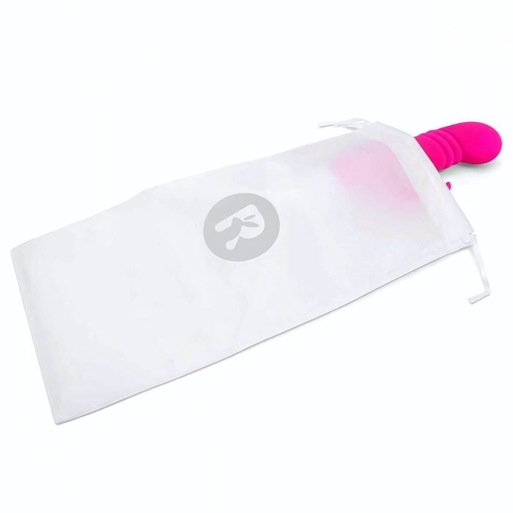 Розовый массажер для G-точки Slim Shaft thrusting G-spot Rabbit - 23 см. (Цвет: розовый)