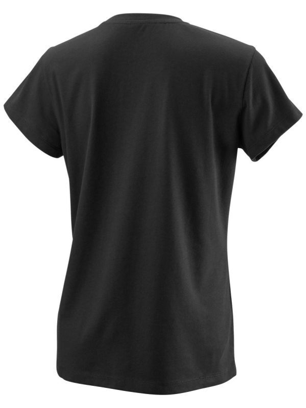 Женская теннисная футболка Wilson Team II Tech Tee W - черный