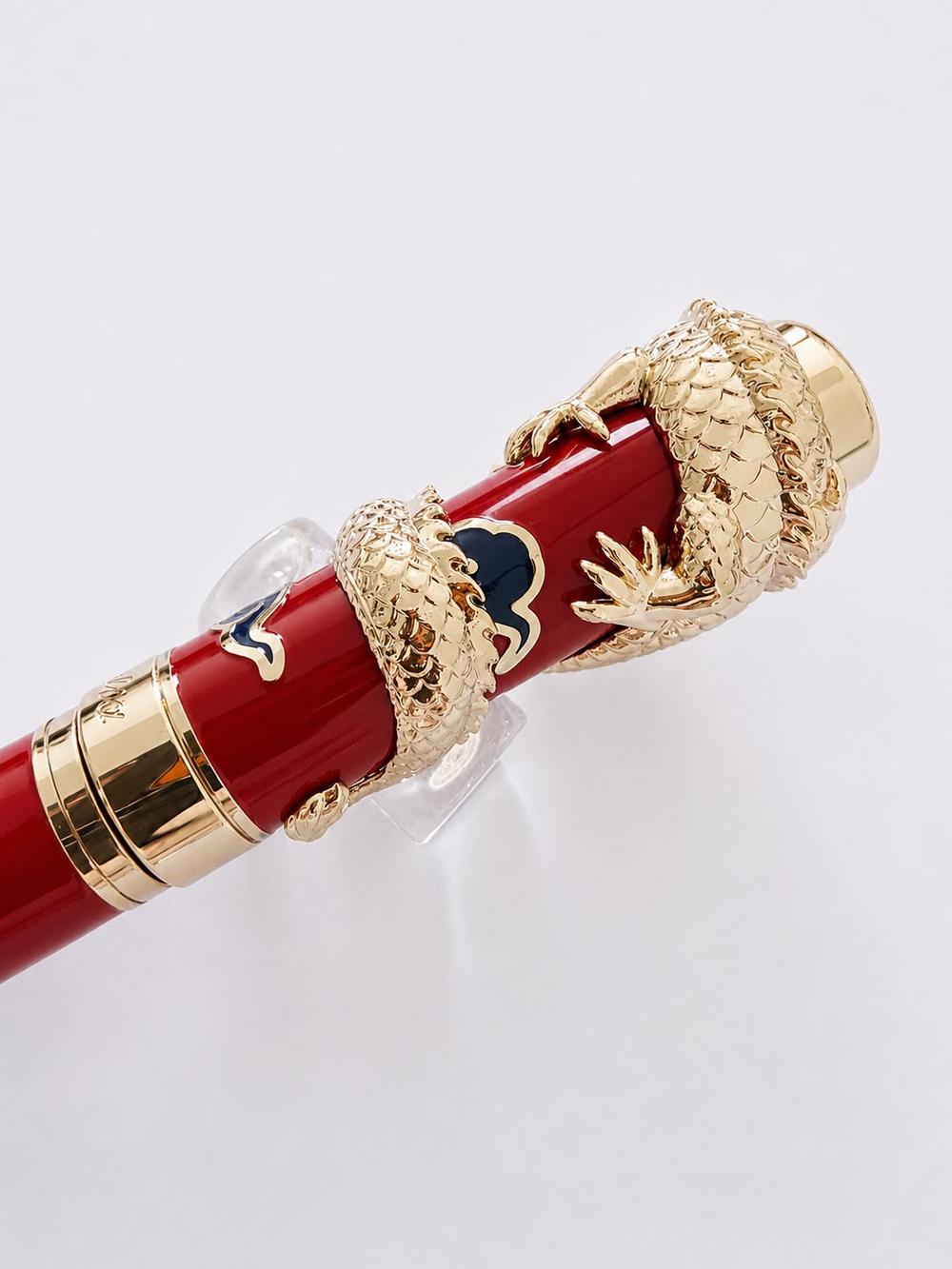 Ручка подарочная шариковая Dragon Red Анкора