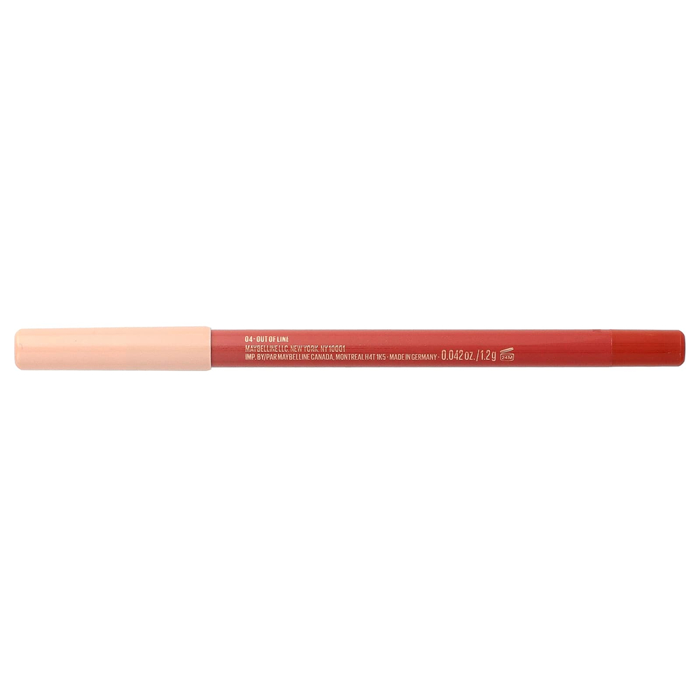 Maybelline, Lifter Line, карандаш для губ, оттенок 04 Out Of Line, 1,2 г (0,042 унции)