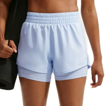 Женские Шорты теннисные Nike Dri-Fit One - hydrogen blue/white