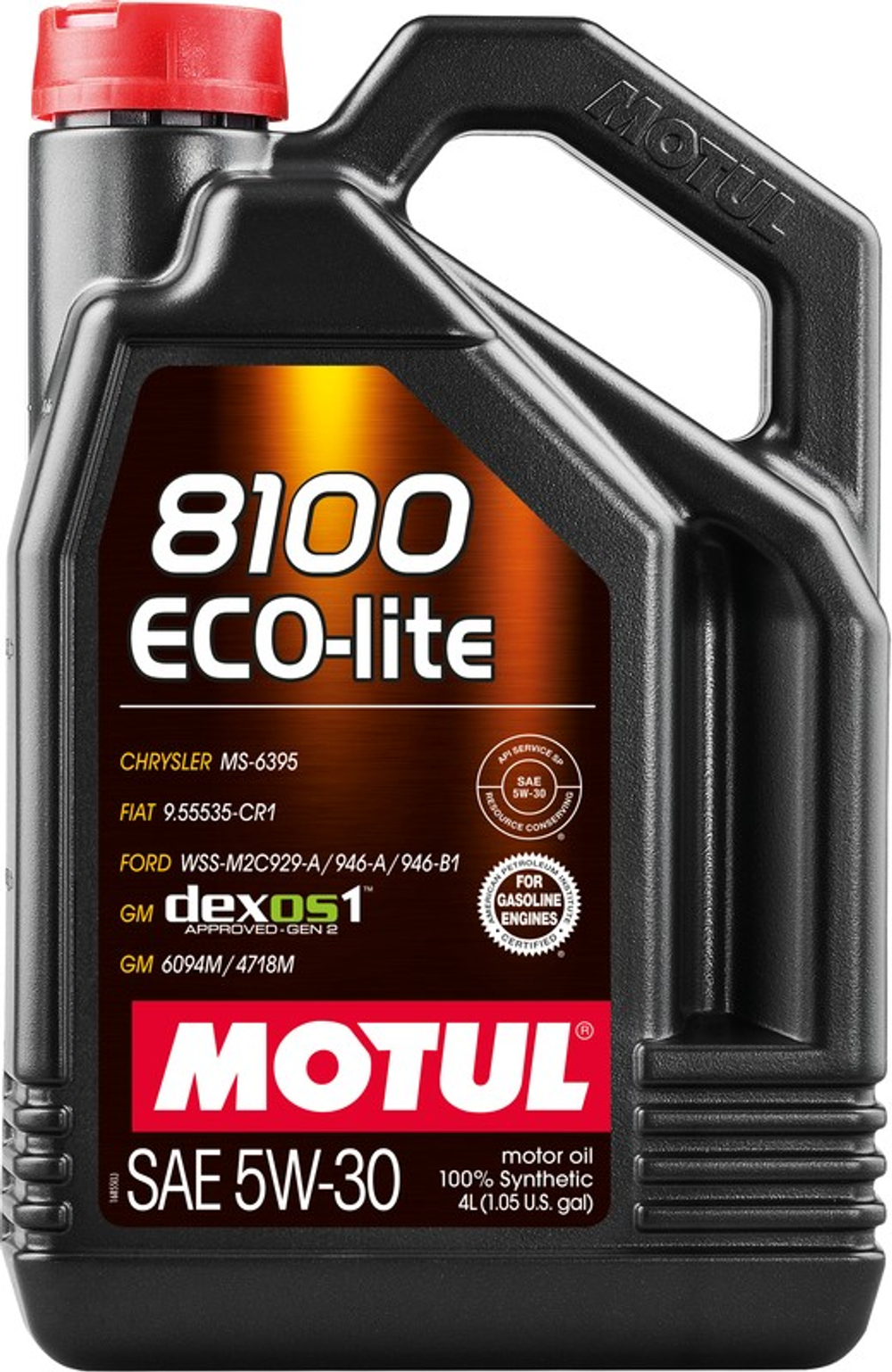Масло моторное Motul 8100 Eco-Lite 5W-30 синтетическое 4 л 108213