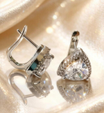 Ювелирные серьги из серебра 925 пробы