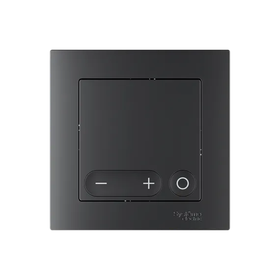 Терморегулятор для эл.теплого пола c датчиком, черный, мод. SBDV-00205 Systeme Electric AtlasDesign Smart Черный ATN001038Z
