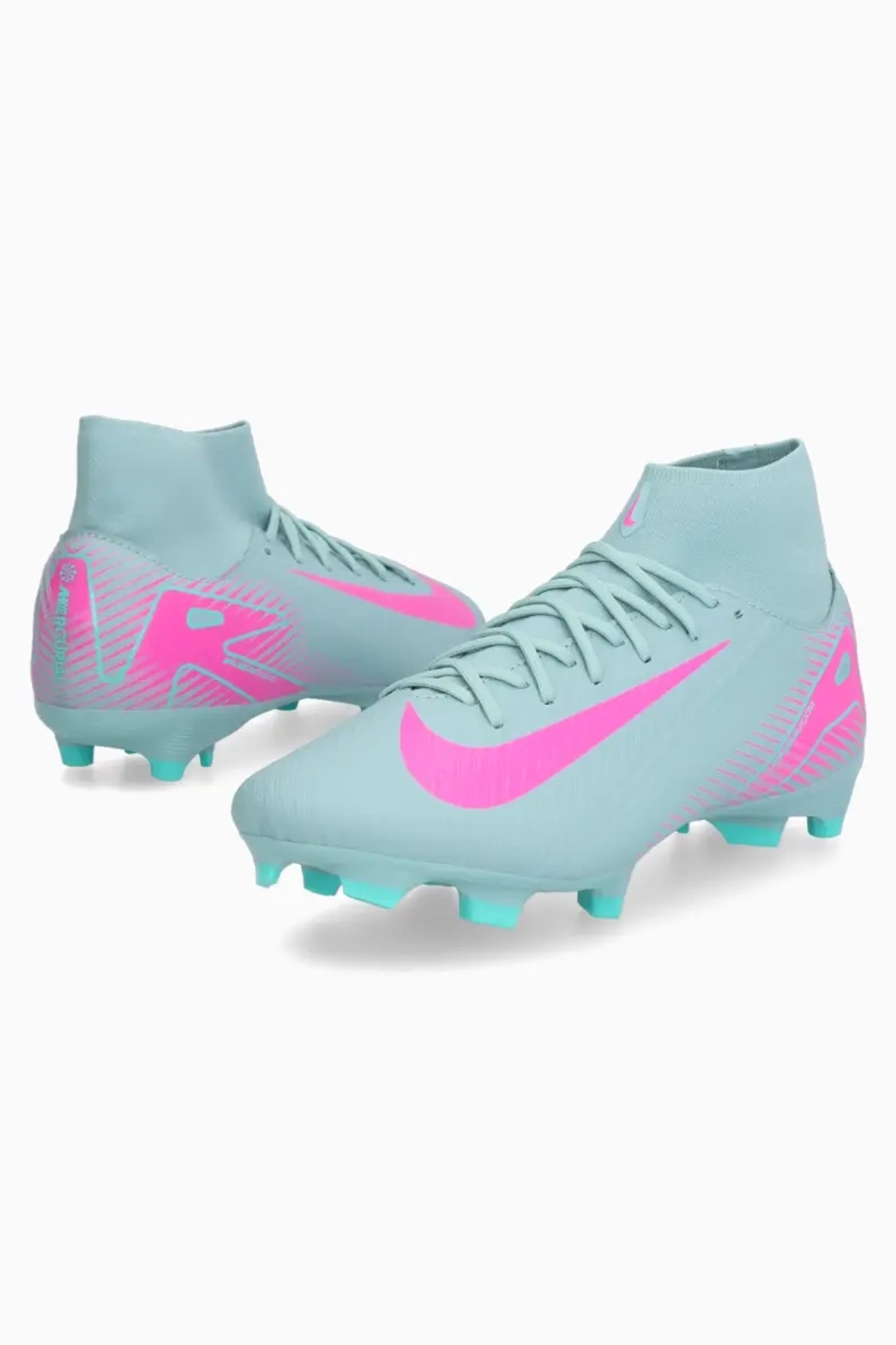 Бутсы Nike Zoom Mercurial Superfly 10 Academy FG/MG - голубой