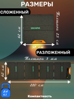 Солнечная батарея портативная складная панель VANPA 200Вт 4 ячейки жесткая