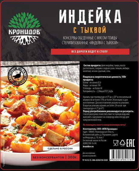 Вторые блюда из птицы