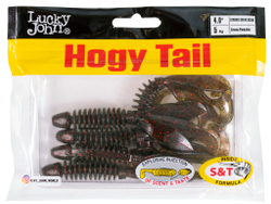 Твистеры съедоб. искусст.  LJ Pro Series Hogy Tail 4,0in (10.00)/PA03 5шт.