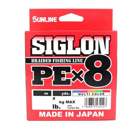 Плетенка Sunline Siglon PE X8, Multicolor (150м)