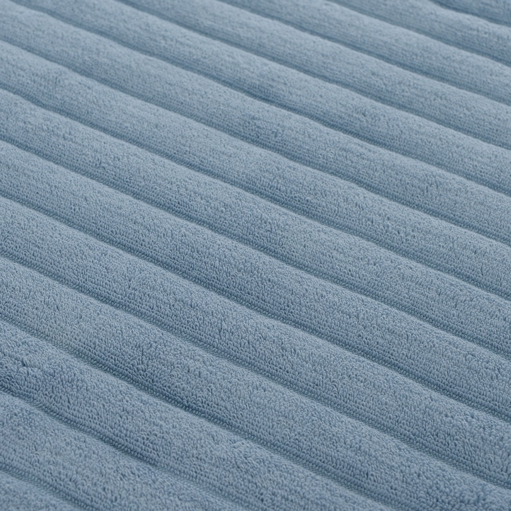 Полотенце банное 70x140 Tkano Essential Waves синее