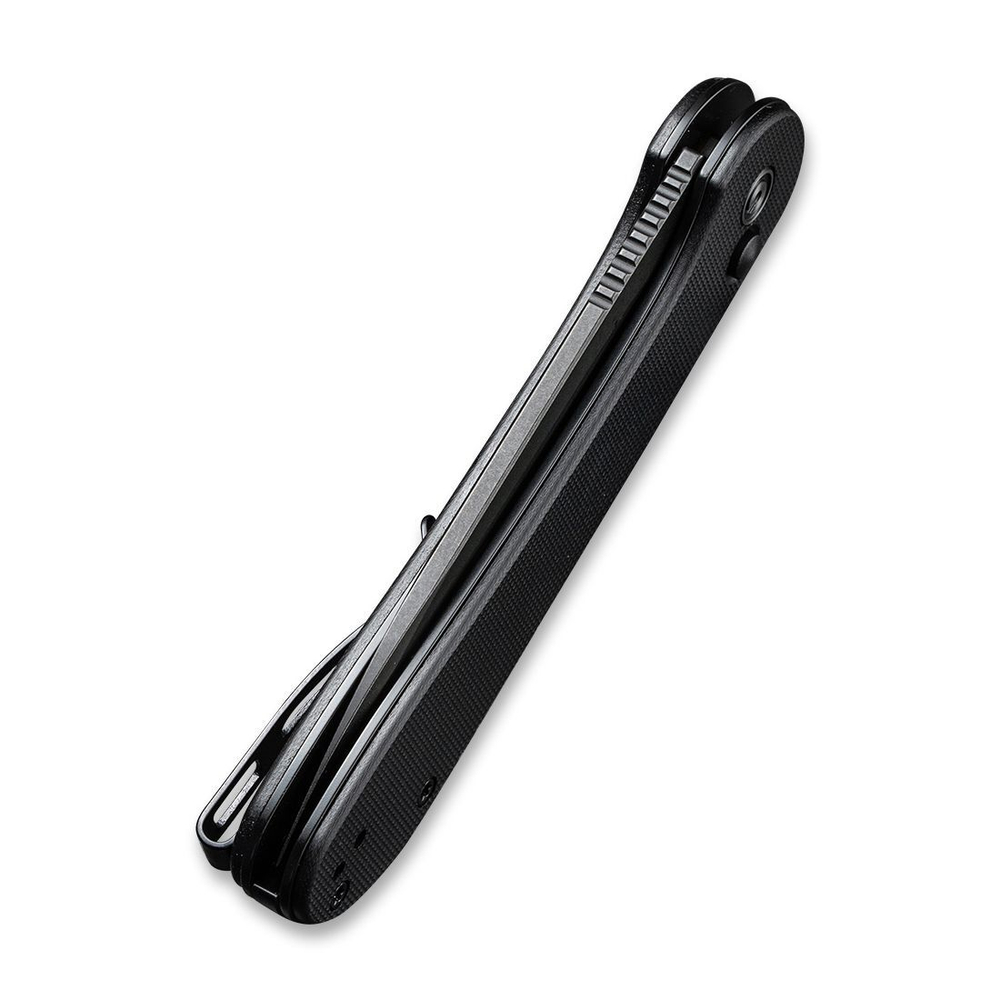 Нож складной CIVIVI Button Lock Elementum сталь 14C28N, рукоять G10 Микарта оливковая