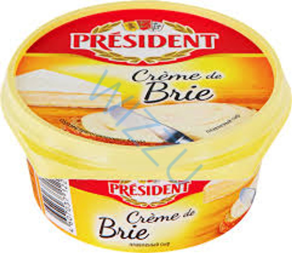 Сыр плавленый President Creme De Brie 50% 125г Tub