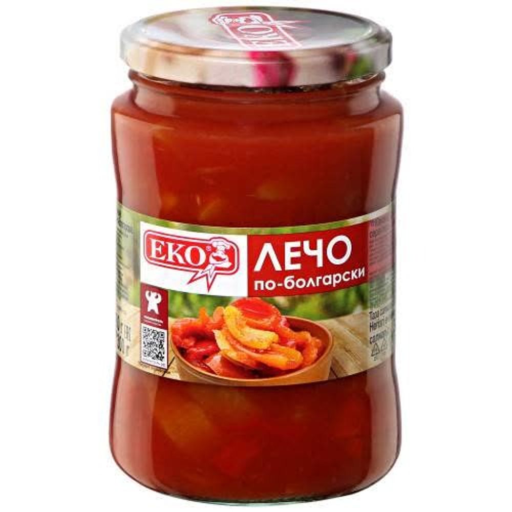 Лечо EKO по балгарски в банке 680гр