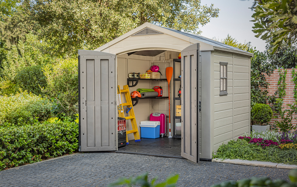 Пластиковый хозблок Keter Factor 8x8