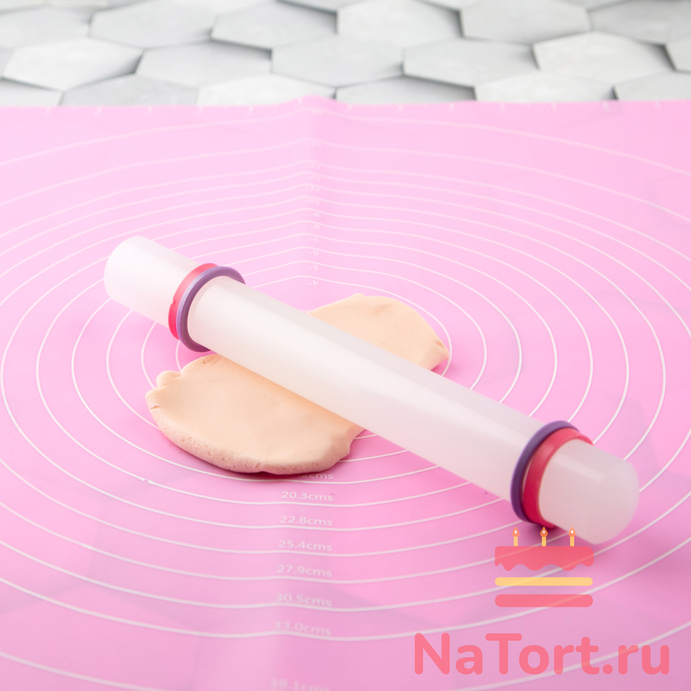 Силиконовый коврик с разметкой 70x50 см