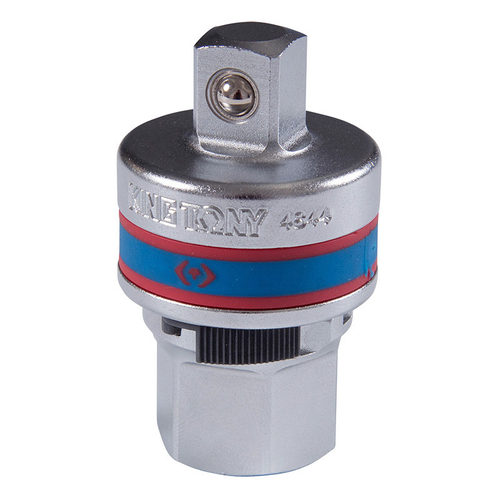 KING TONY (4844R) Переходник 1/2">1/2", трещоточный, 72 зубца