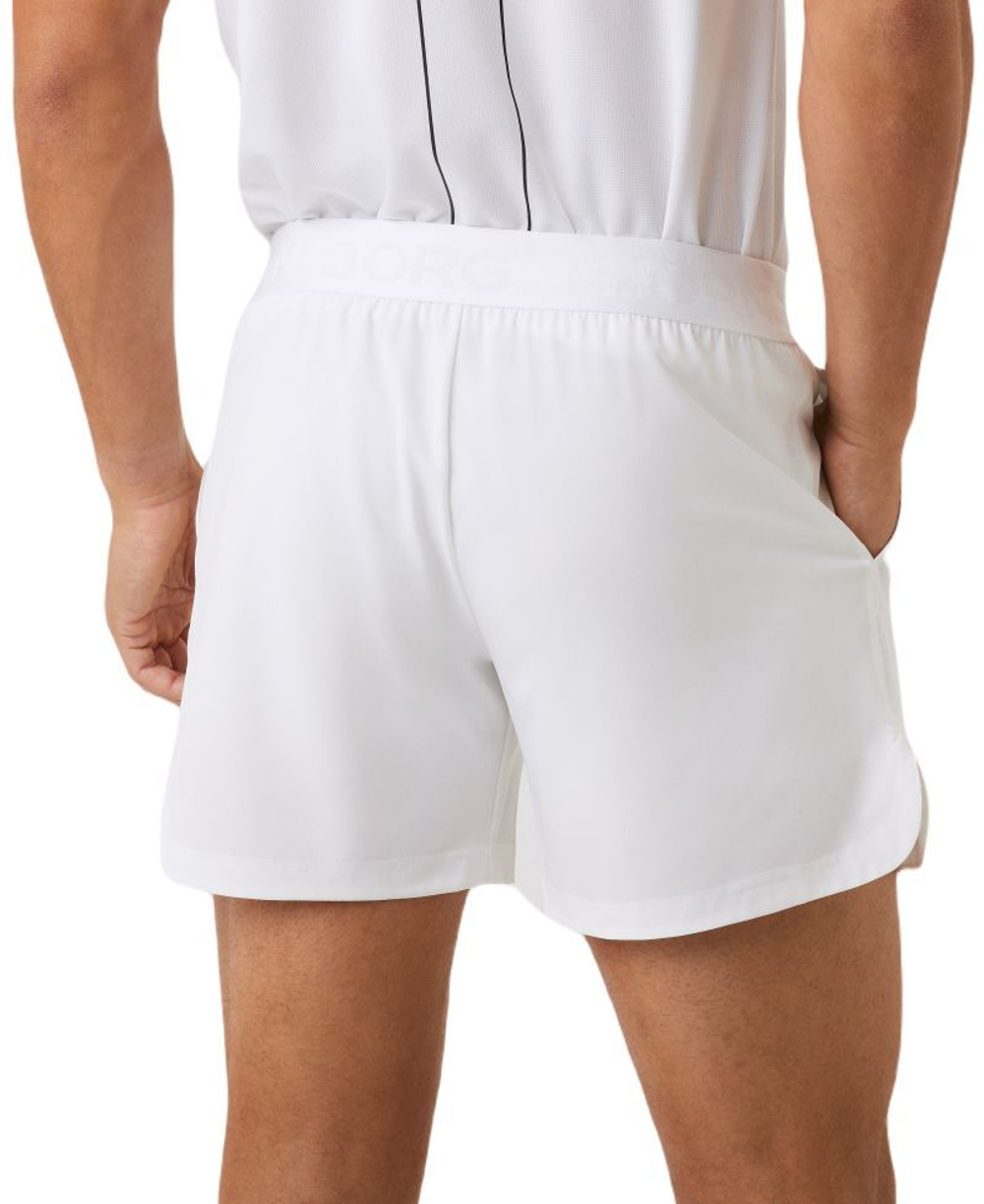 Мужские теннисные шорты Bjorn Borg Ace Short Shorts - блестящий белый