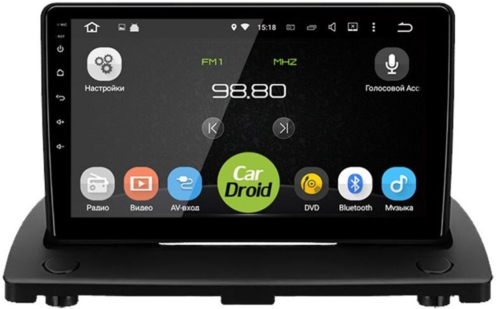 Магнитола для Volvo XC90 2006-2014 - Airok RM-3804 Android 12, SIM-слот