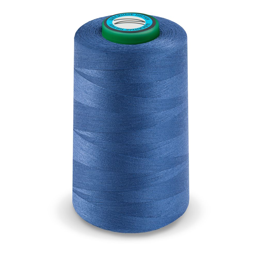 Нитки универсальные Nitka 40/2, 4570 м (5000 ярд) / 1 кат., 286 св.синий