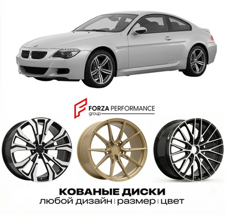 КОВАНЫЕ ДИСКИ для BMW M6 E63 E64 2005-2010 БМВ