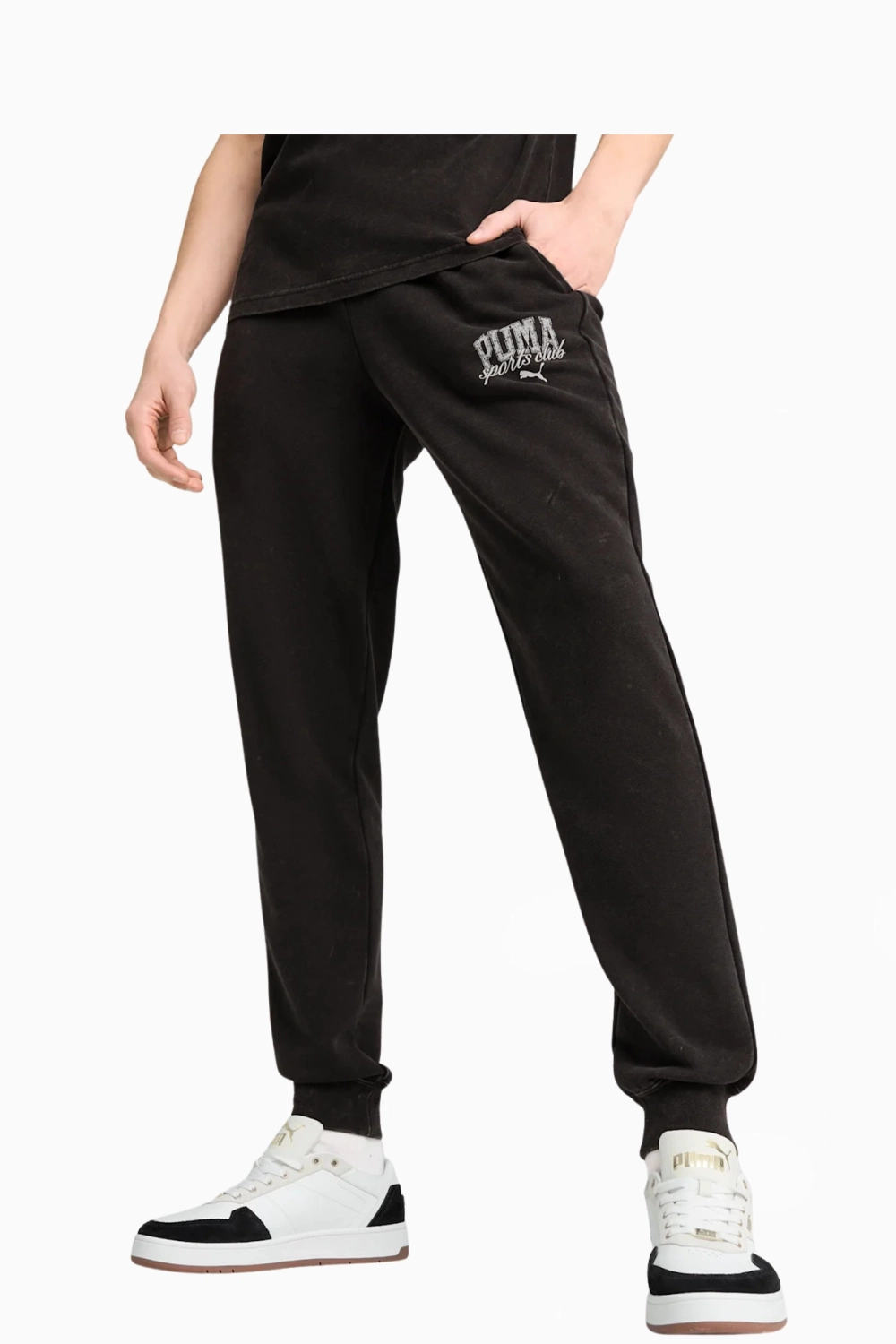 Штаны Puma Classics Washed - черный