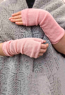 Митенки женские М701-15 розовый