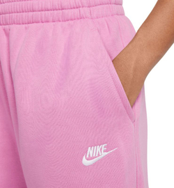 Штаны для девочки теннисные Nike Kids Sportswear Club Fleece Loose - Розовый