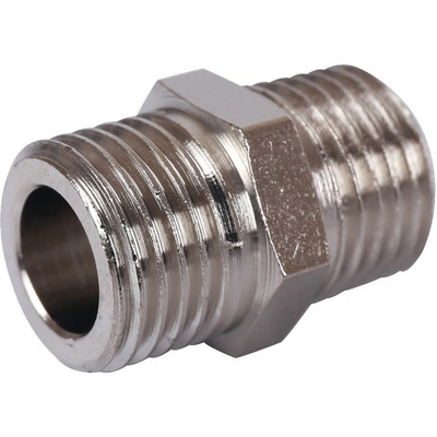 Ниппель STOUT HH 1/4" никель