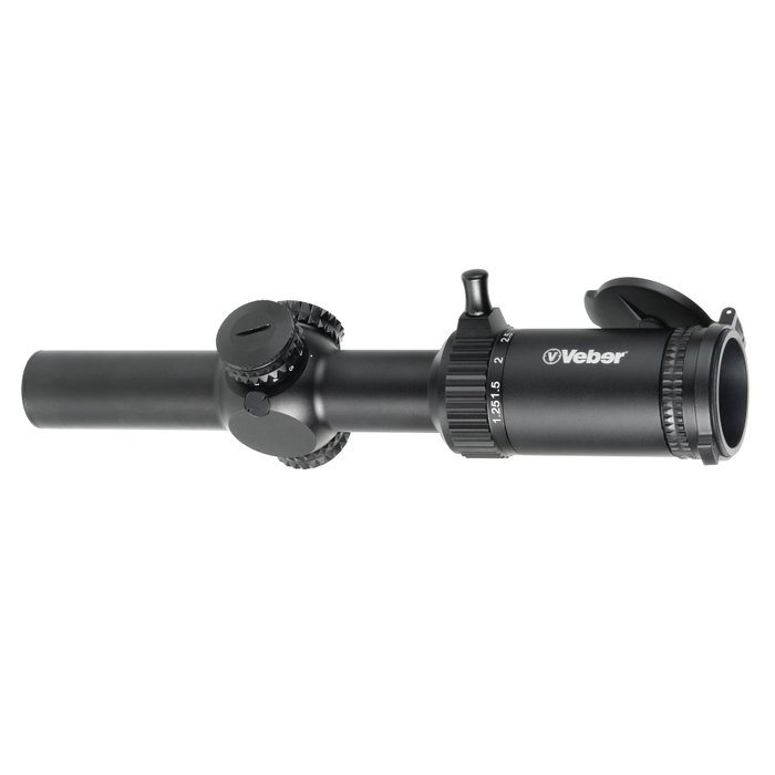 Прицел Veber Wolf 1.25-4.5x26 IR FD07 Загонник