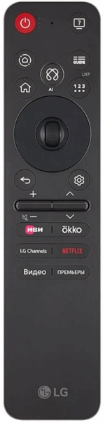 Телевизор OLED LG 77" OLED77G6RLA.ARUG атласное серебро 4K Ultra HD 120Hz DVB-T2 DVB-C DVB-S2 USB WiFi Smart TV