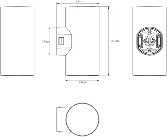 Архитектурная подсветка Alcyone A6109AL-2BK Arte Lamp
