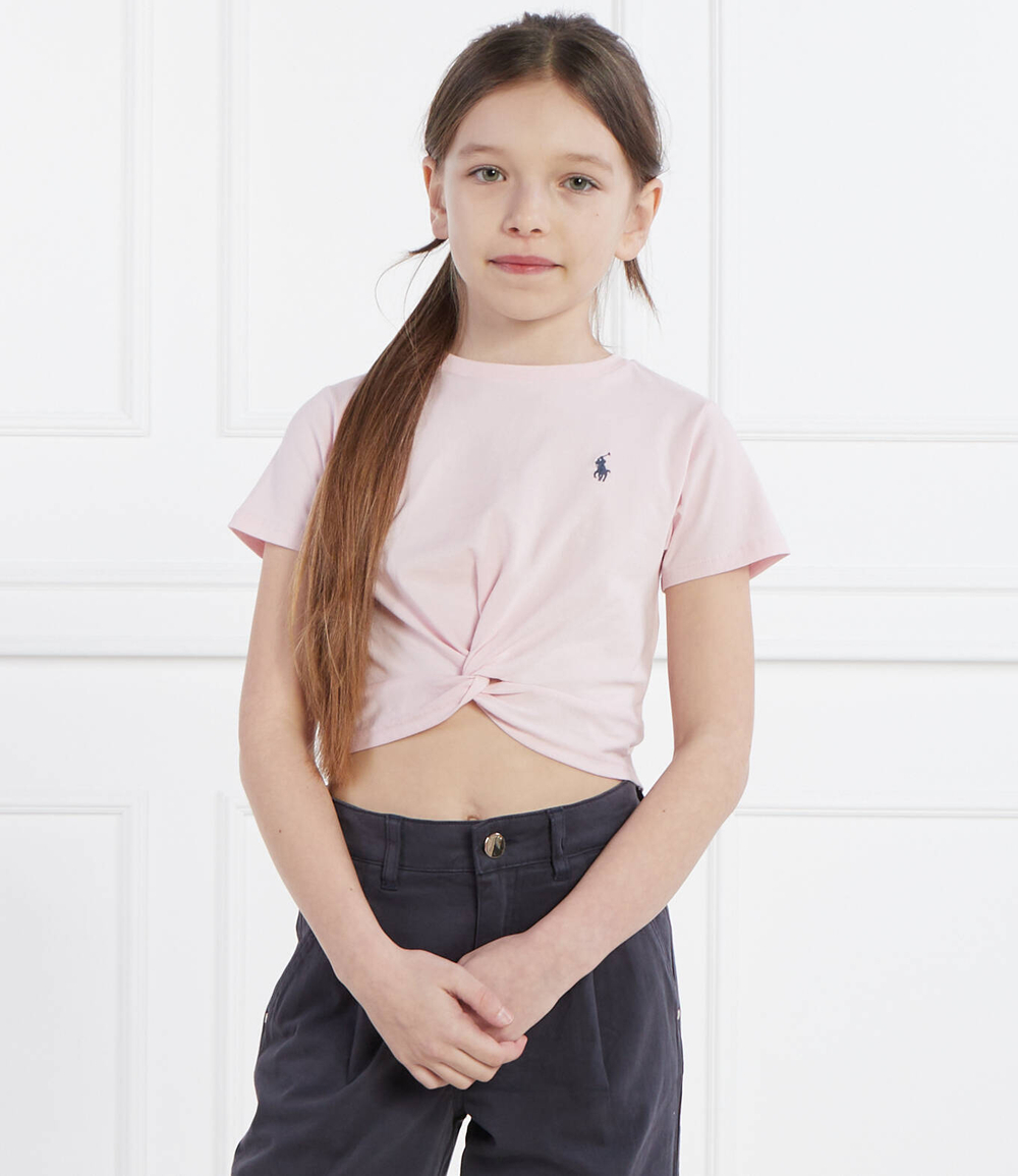 Футболка TWISTTEE POLO RALPH LAUREN - пудро-розовый(935093)