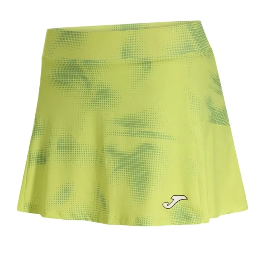 Теннисная юбка Joma Smash - lime